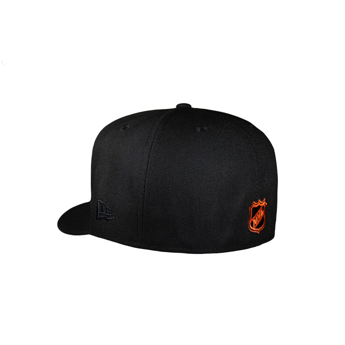 Anaheim Ducks All Black Grey UV NHL 5950 Fitted