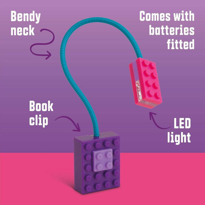 'Blocky' Book Light - Purple