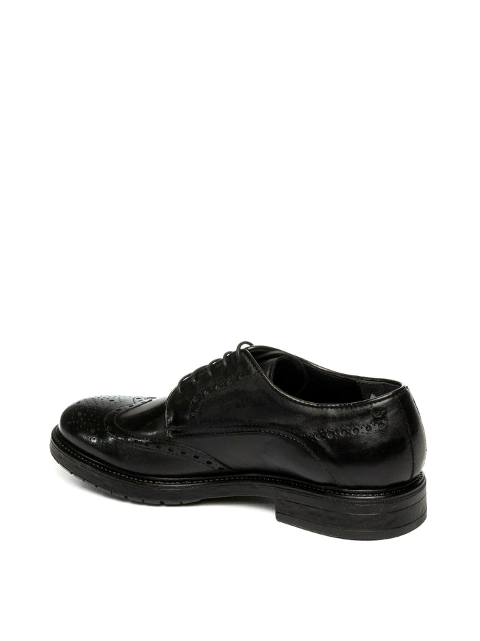 KEBO Canottiere pelle nero 2080 PELLE-NERO