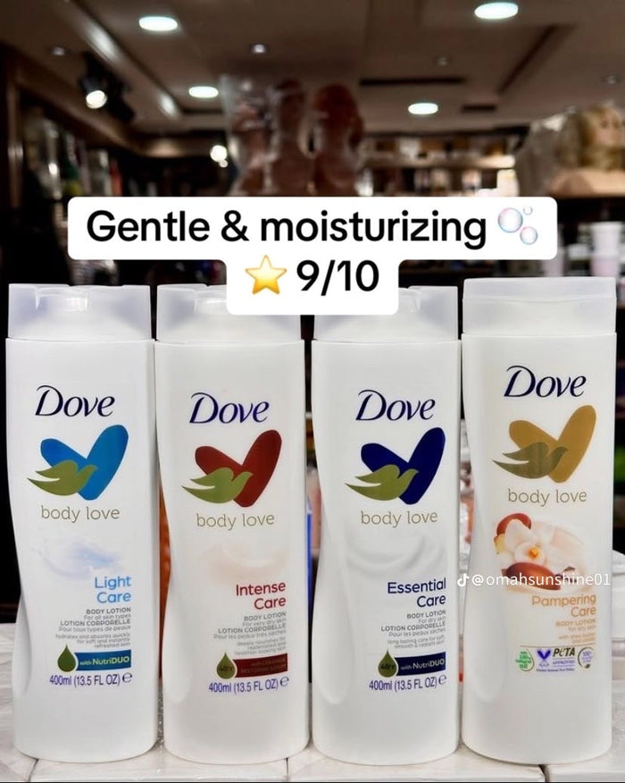 Dove Body Love Body Lotion 400ml - all 4 variants