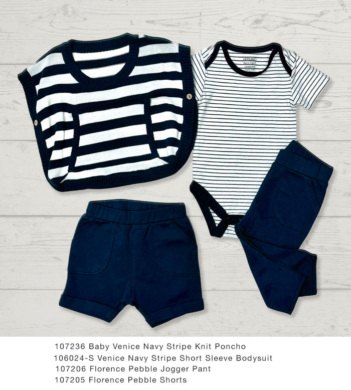 Florence Pebble Baby Shorts (Organic Cotton)