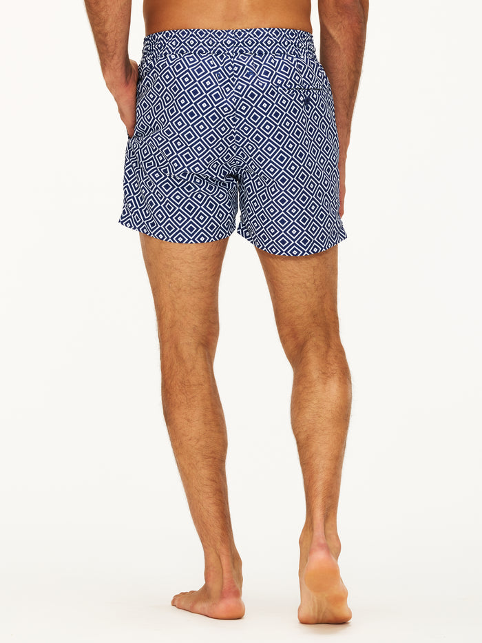 Frescobol Carioca Rio Swim Shorts Angra Print