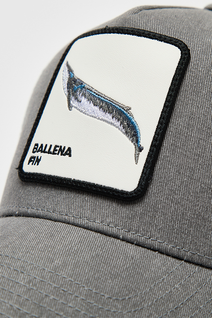 Jockey Ballena Fin Con Causa Gris Lavado CHIP NFC