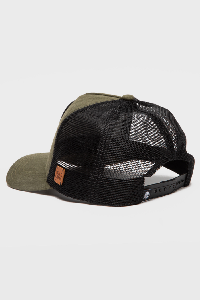 Jockey Loro Tricahue Con Causa Verde Lavado