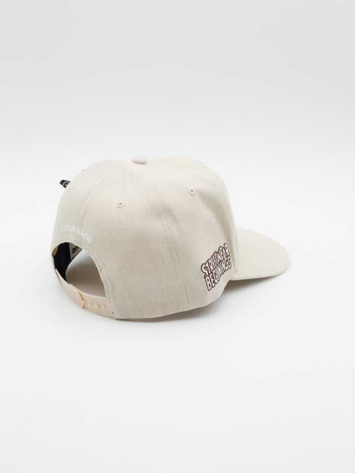 Just Kids The Retro Snapback Beige