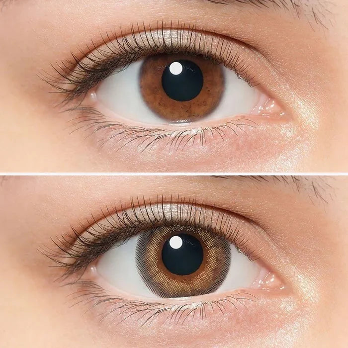 Lilmoon 1-Day Skin Grege (10pk) Color Contact Lens for Dark Eyes - Eyecandys