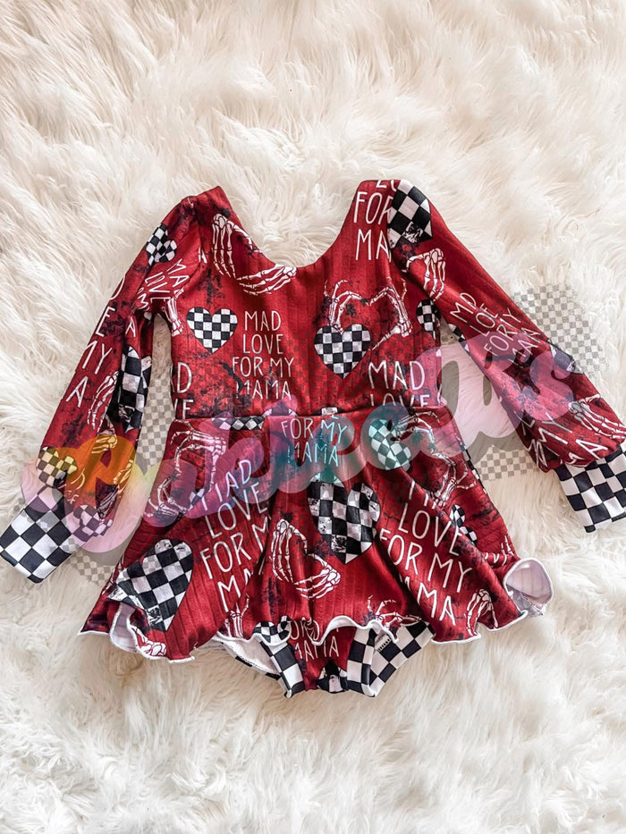 Mad Love Bishop Sleeve Brielle Romper