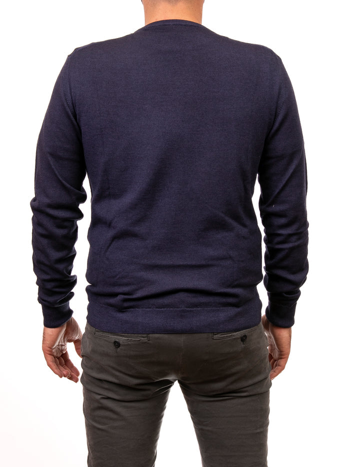 COLMAR maglione in lana blu 4467T 8WZ-68