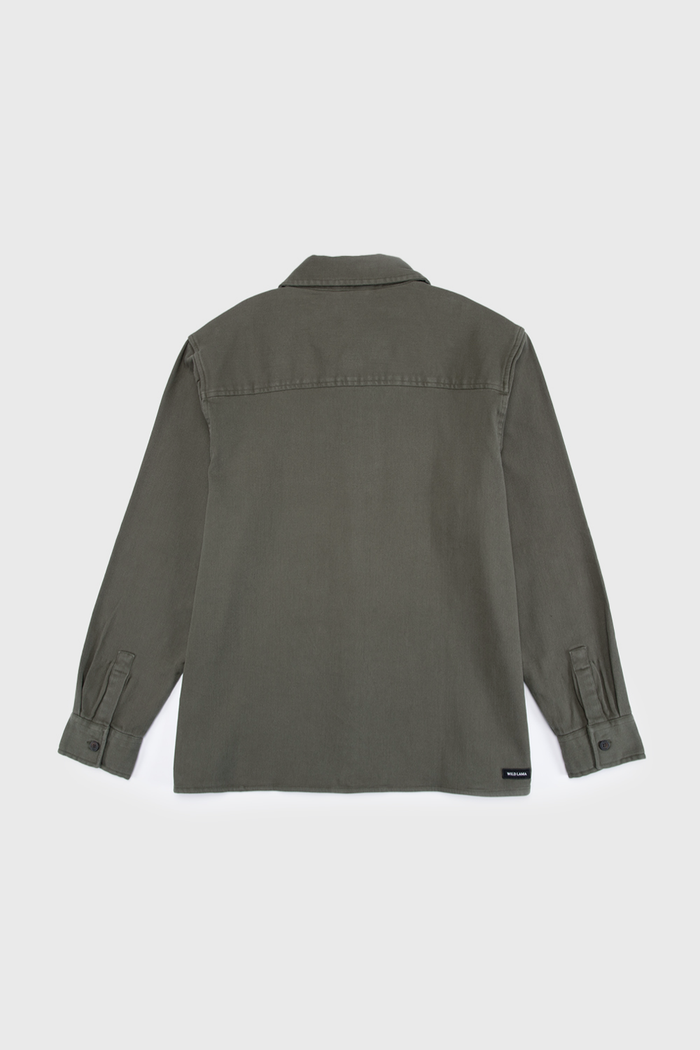 Sobrecamisa Tipe Orgánica Verde Hombre
