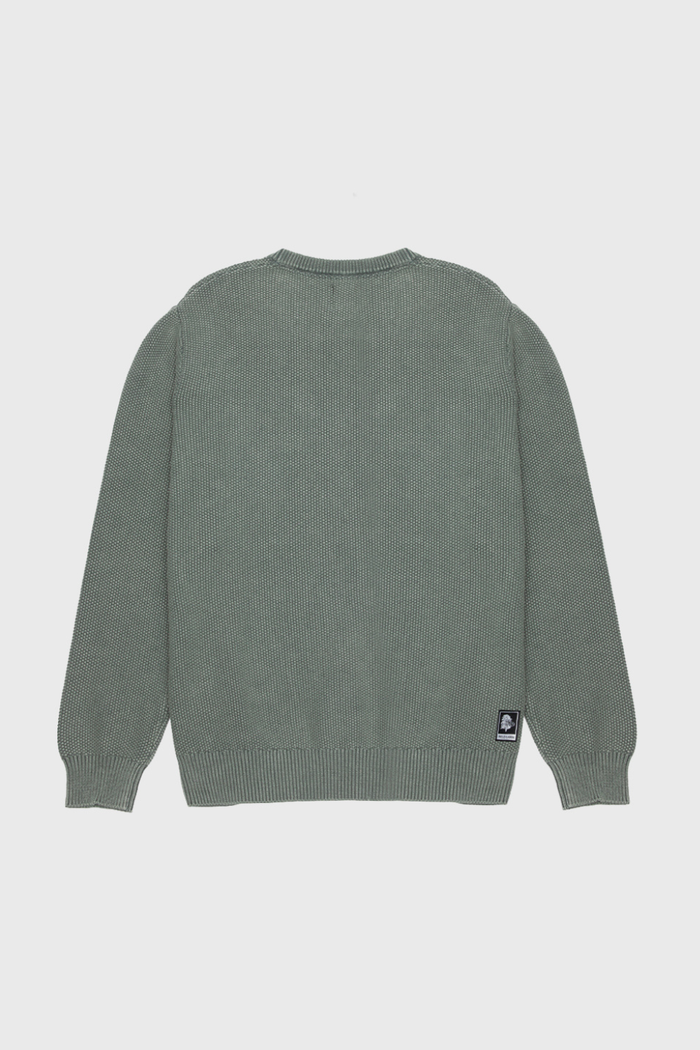 Sweater Toru Orgánico Petróleo Hombre