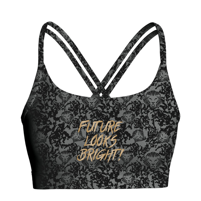 VT Lion Shield Pattern Sports Bra