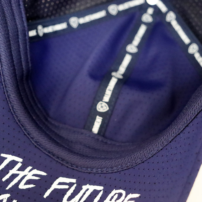 VT Shield Future Looks Bright Navy Velcro Performance Perforated Hat