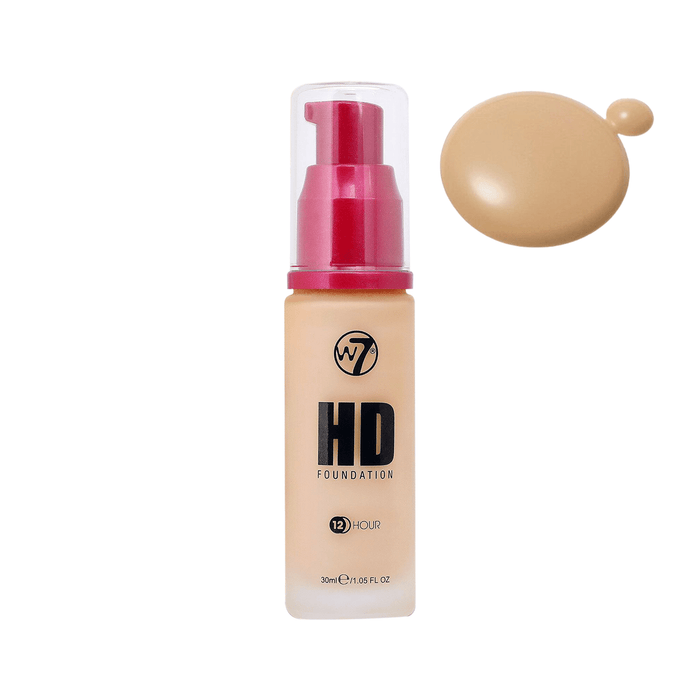 W7 Hd Foundation Fond De Teint-Creme Brule 30ml