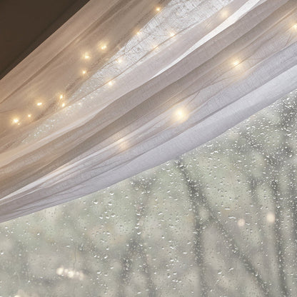 100 Warm White LED Micro Fairy Lights