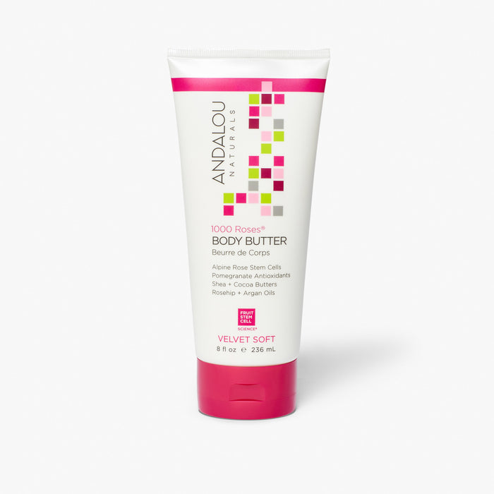 1000 Roses Velvet Soft Body Butter - Andalou Naturals US