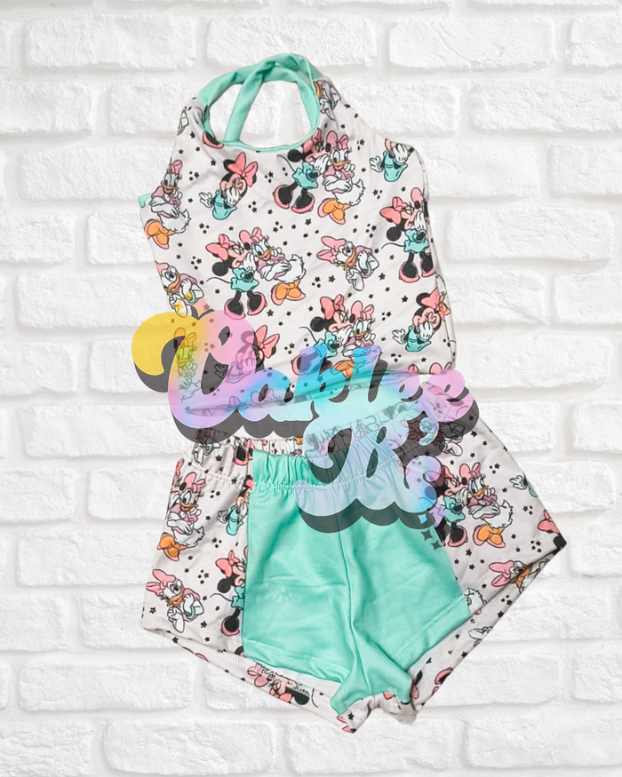 12m RTS reversible brielle and breezy shorts