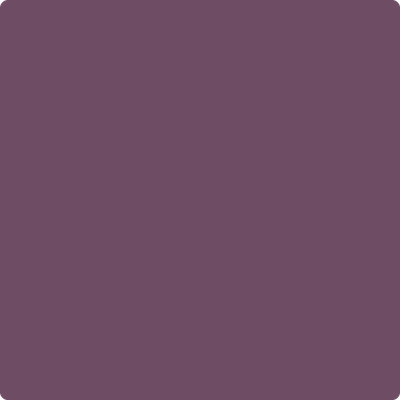 1379-Eggplant:  a paint color by Benjamin Moore avaiable at Clement's Paint in Austin, TX.