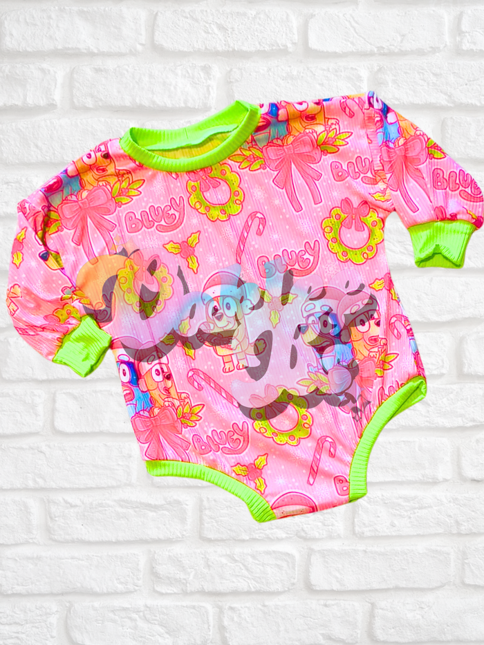 18m RTS Sweater Romper w snaps