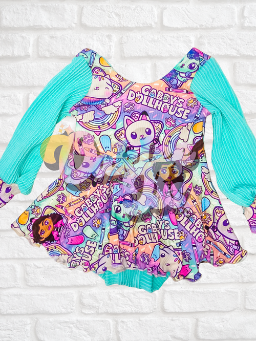 24m RTS bishop sleeve Brielle romper