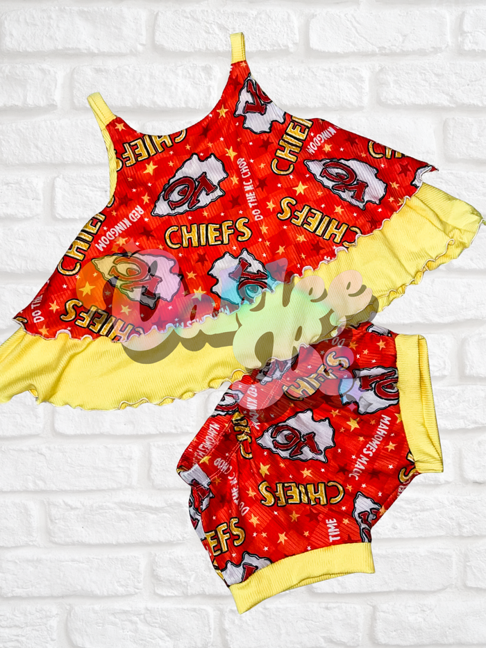 2T RTS Cyprus top & shorties