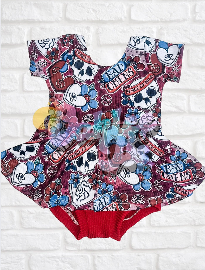 2T RTS short sleeve brielle romper