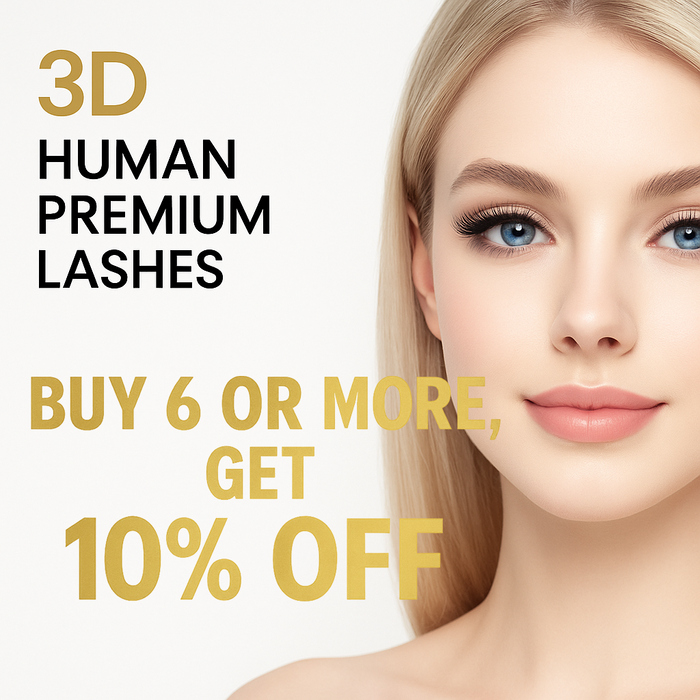 3D Human Primium Human Lashes - #3DP-199