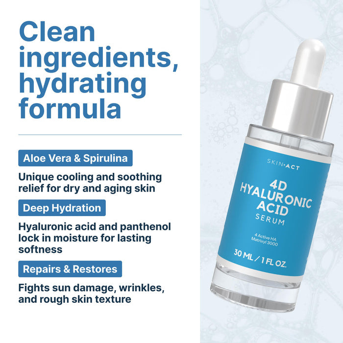4D Hyaluronic Acid Serum