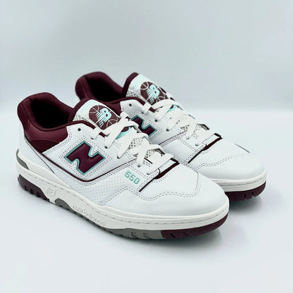New Balance 550 Burgundy Cyan  SA Sneakers