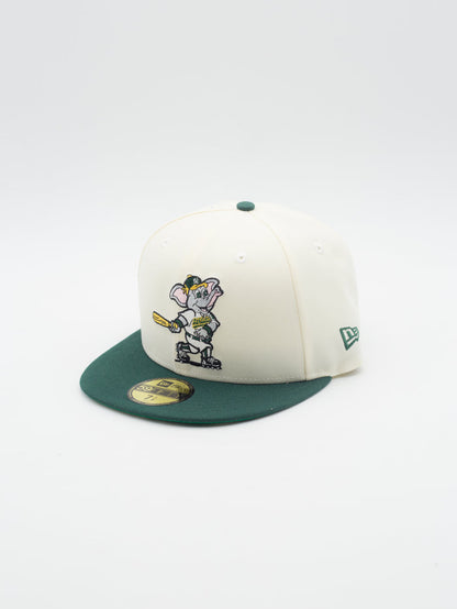 59FIFTY A-Frame Oakland Athletics Mascot Beige/Green