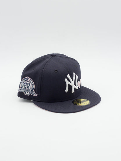 59FIFTY Heart x27 Champion New York Yankees Navy/Pink