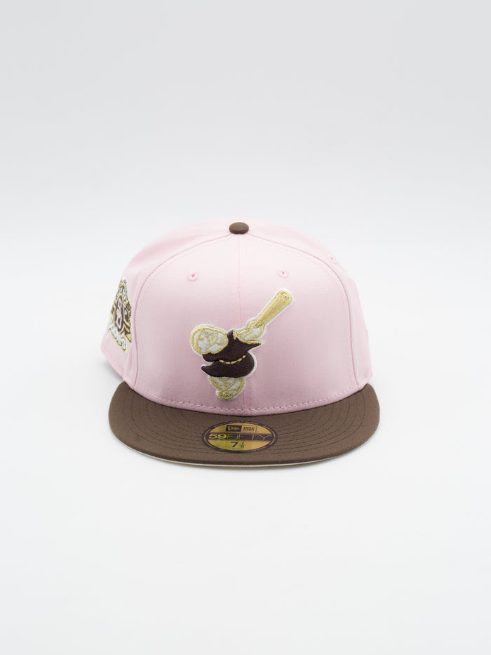 59FIFTY Swingin Friar San Diego Padres Pink/Brown