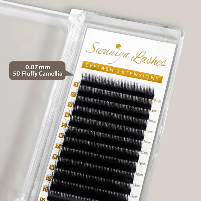 5D Fluffy Multi Layer Camellia Lashes 0.07mm| Swaniya Lashes