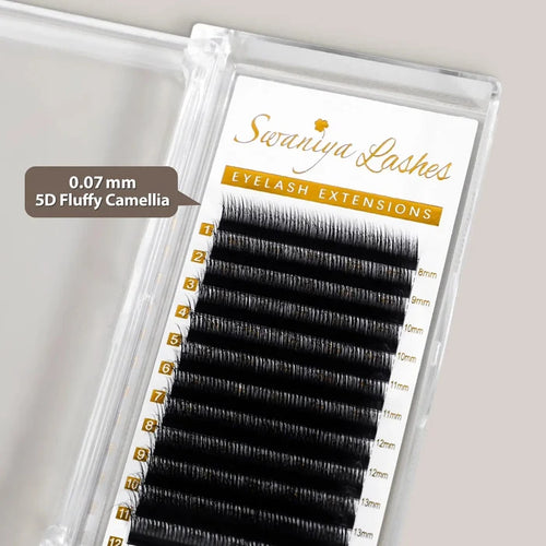 5D Fluffy Multi Layer Camellia Lashes 0.07mm| Swaniya Lashes