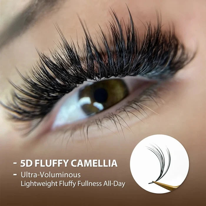 5D Fluffy Multi Layer Camellia Lashes 0.07mm| Swaniya Lashes