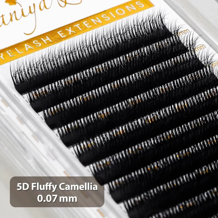 5D Fluffy Multi Layer Camellia Lashes 0.07mm| Swaniya Lashes