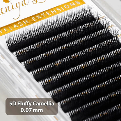 5D Fluffy Multi Layer Camellia Lashes 0.07mm| Swaniya Lashes