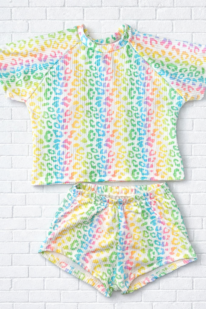5T RTS modest crop raglan & breezy shorts