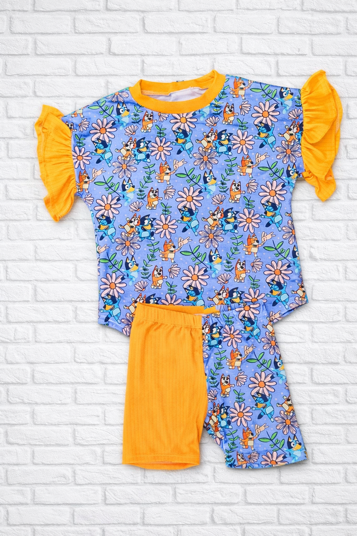 5T RTS Ruffle Dolman & Bikers
