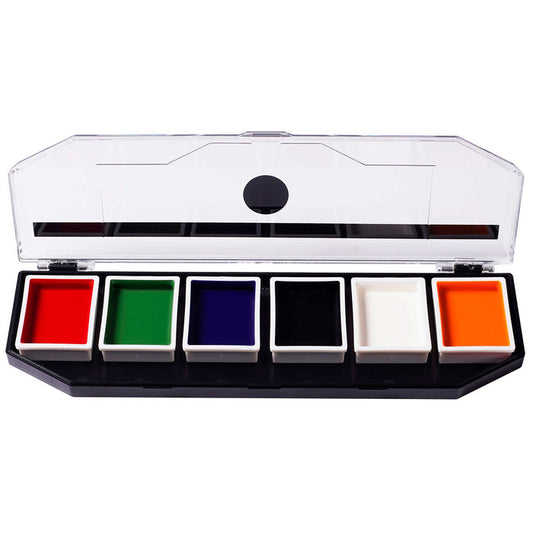 6-Color On-Camera Primary Alcohol-Activated Palette
