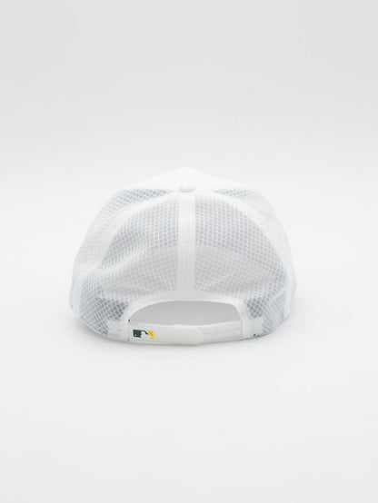 9FORTY APEX A-Frame Oakland Athletics Trucker White