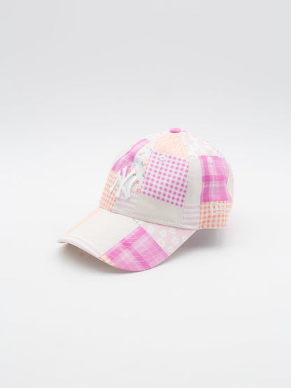 9FORTY Chyt Patchwork New York Yankees Kids Pink