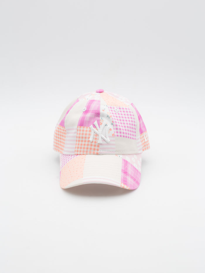9FORTY Chyt Patchwork New York Yankees Kids Pink