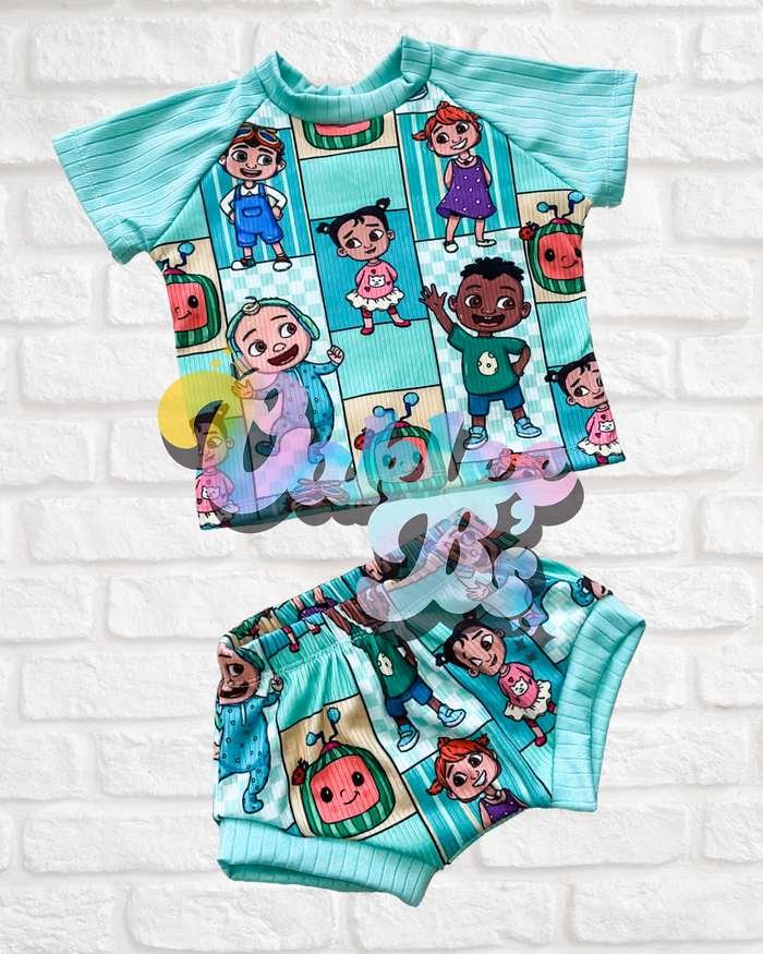9m RTS raglan & shorties