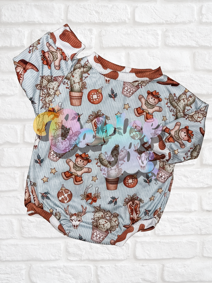 9m RTS Sweater Romper w Snaps