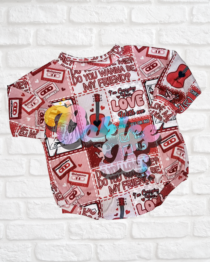 9m RTS sweater romper w snaps