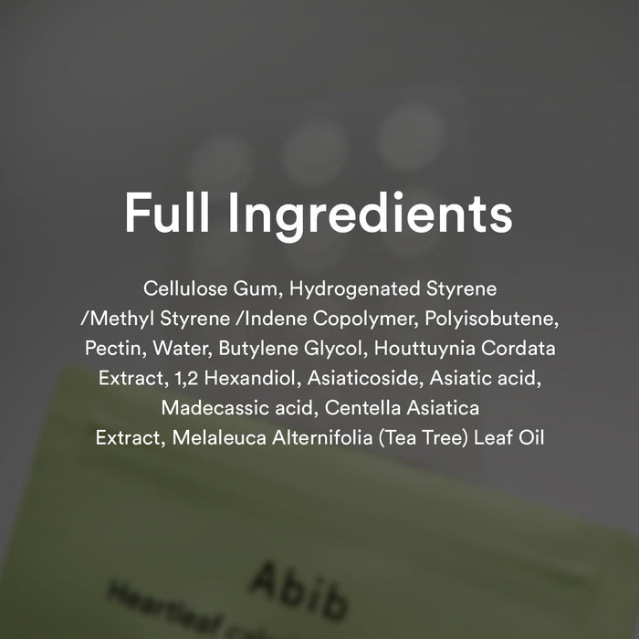 Abib Heartleaf Calming Spot Patch 78 patches