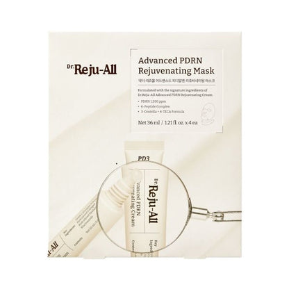 ADVANCED PDRN REJUVENATING MASK - Masca Intensiva Pentru Fermitate, Regenerare Si Hidratare Profunda