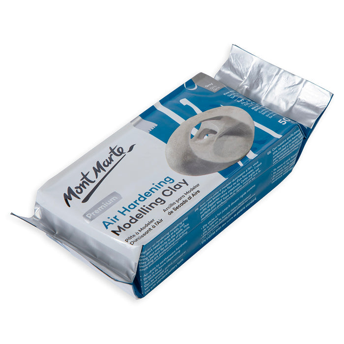 Air Hardening Modelling Clay Premium 500g (1.1lb) - Grey