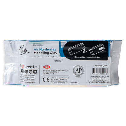 Air Hardening Modelling Clay Premium 500g (1.1lb) - Grey