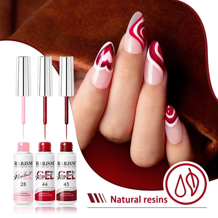 Complete Nail Art Gel Kit for Beginners Professionals DIY Salon